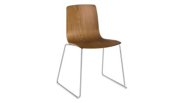 Arper | Aava stoel | slede & houten zit |3908