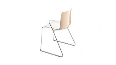Arper CATIFA 46 stoel met slede & Z-armsteunen 0287