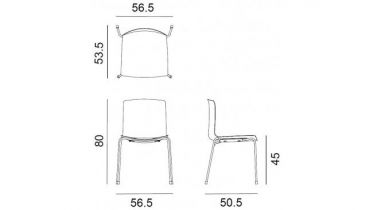 Arper Stoelen binnenzijde bekleed2