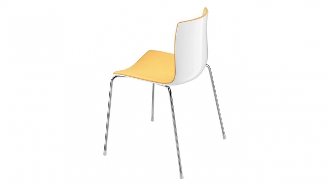 Arper Stoelen binnenzijde bekleed
