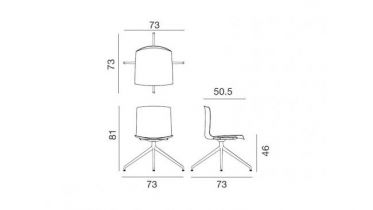 Arper Stoelen2