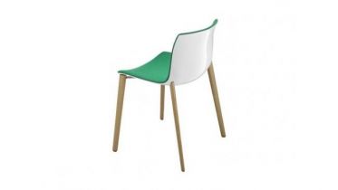 Arper | Catifa 46 houten poten & front upholstery | 0358 stoel2